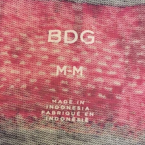 *NWT* BDG Urban Outfitters Semi-Sheer V-Neck Top - Picture 4 of 4